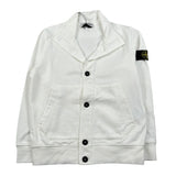 Stone Island Felpa con Bottoni Tinta Unita per Bambina K1S166100002 PANNA STONE ISLAND 