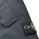 Stone Island Giubbino Smanicato Tinta Unita con Zip per Bambino K1S16G100001 NERO STONE ISLAND 