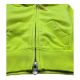 Sun68 Felpa con Zip E Cappuccio Tinta Unita per Neonato F31304N GIALLO FLUO SUN68 
