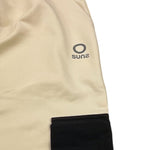 Suns  Pantalone Tuta Tinta Unita con Tasca In Contrasto per Bambino PFS51021U PANNA SUNS 