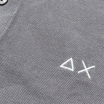 Suns68 Polo Mezza Manica Tinta Unita con Logo per Bambino CPA35301 GRIGIO SUNS68 