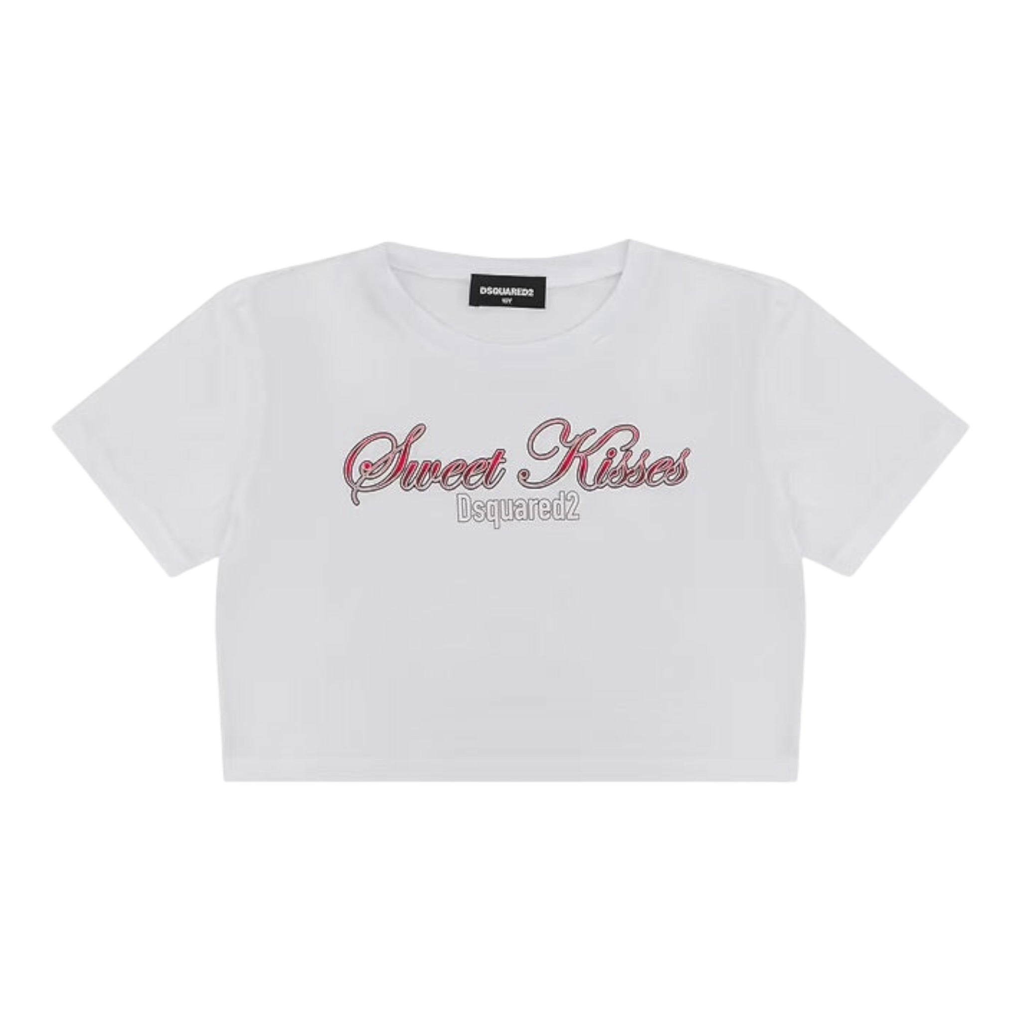 The North Face T-Shirt tinta unita con Stampa Bianco per Bambina DQ2728 BIANCO THE NORTH FACE 