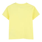 Timberland T-Shirt Girocollo Tinta Unita con Stampe per Neonato T60388 GIALLO TIMBERLAND 