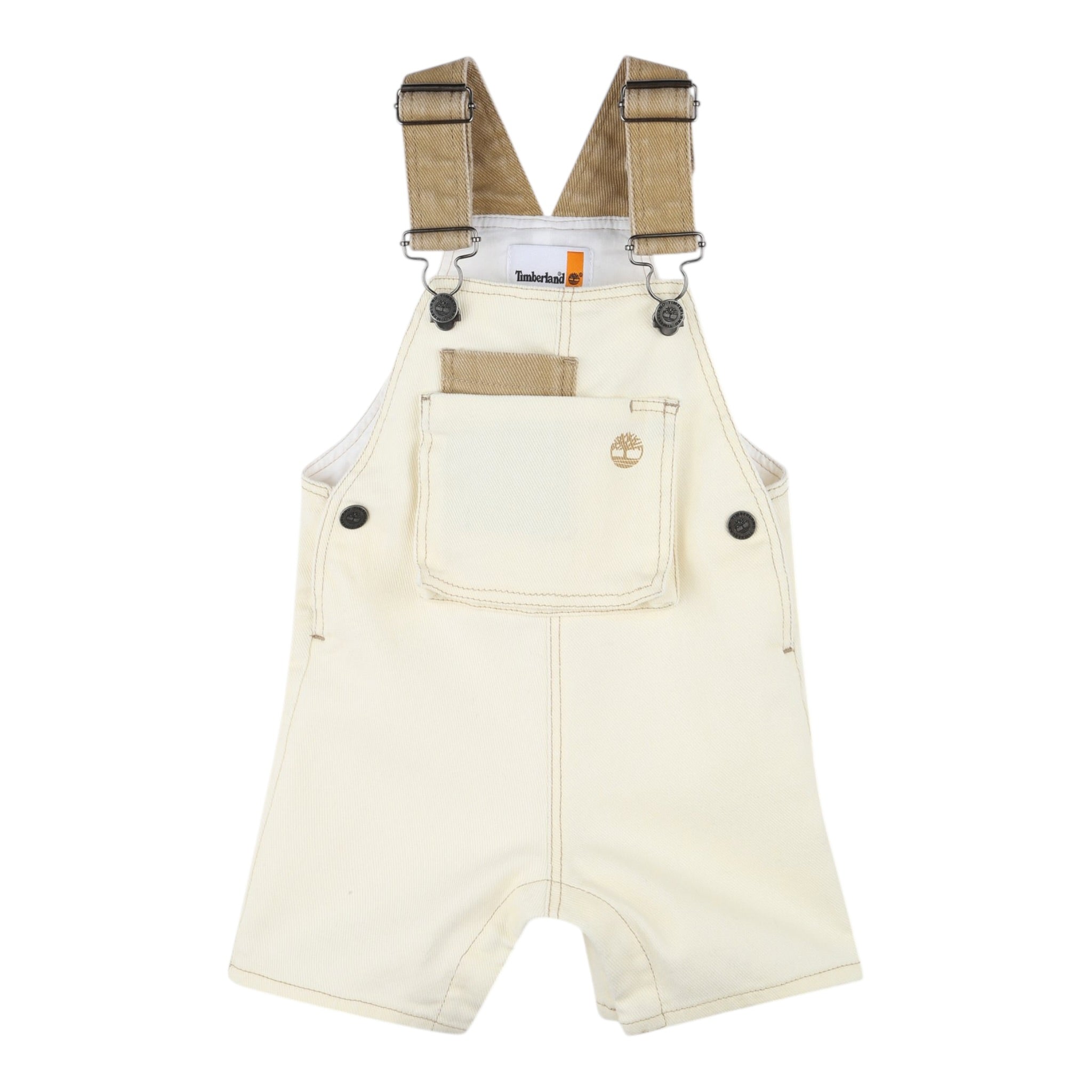 Timberland Salopette Tinta Unita per Neonato T60504 BEIGE TIMBERLAND 