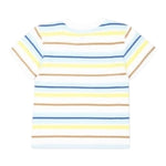 Timberland T-Shirt Tinta Unita con Fantasia A Righe per Neonato T60513N BIANCO TIMBERLAND 