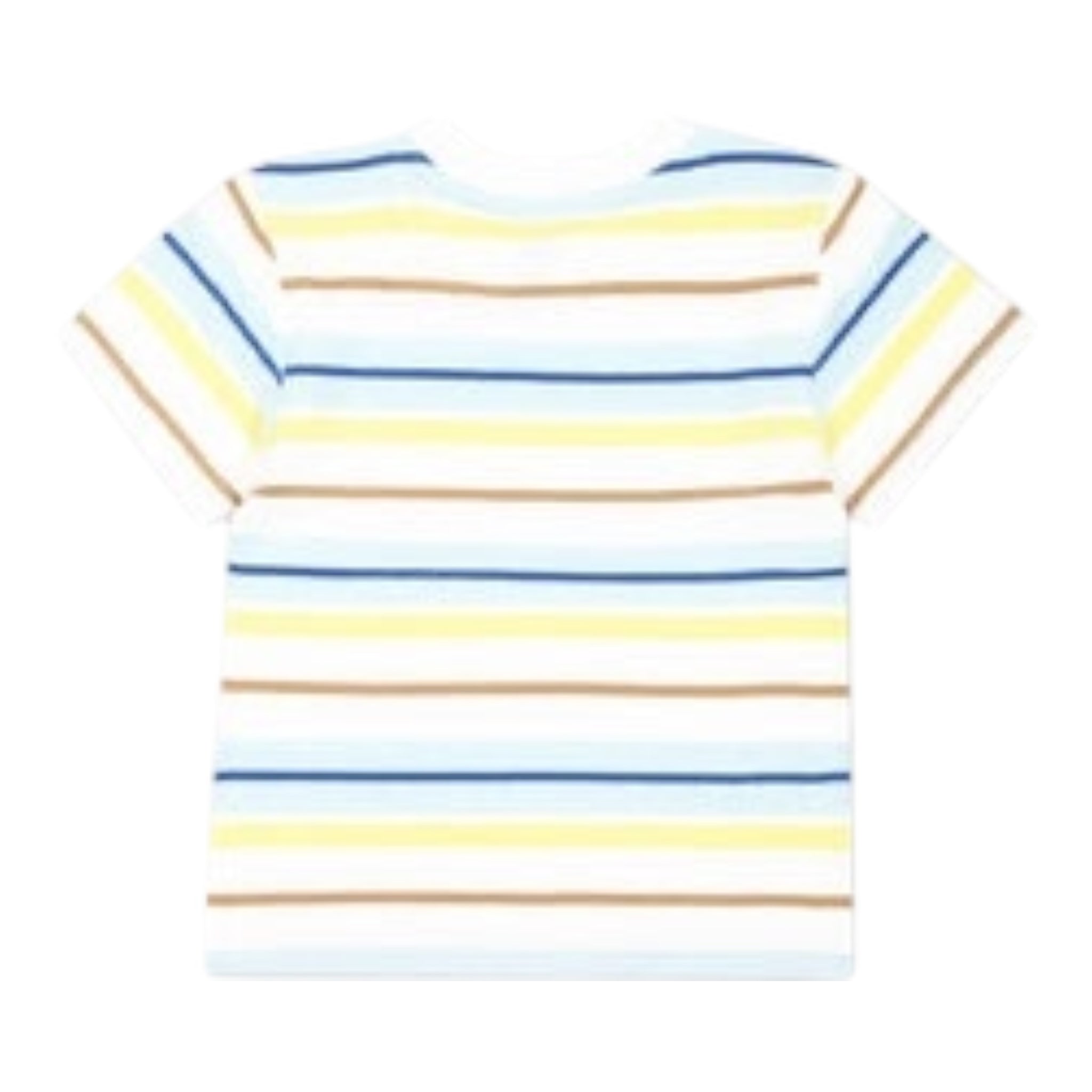Timberland T-Shirt Tinta Unita con Fantasia A Righe per Neonato T60513N BIANCO TIMBERLAND 