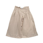 To Be Too Pantalone Modello A Palazzo Tinta Unita per Bambina TBT1029 SABBIA TO be too 
