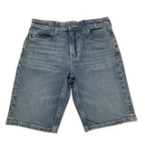 Tommy Hilfiger Bermuda In Denim Tinta Unita per Bambino KB0KB08848 AZZURRO TOMMY HILFIGER 