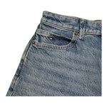 Tommy Hilfiger Bermuda In Denim Tinta Unita per Bambino KB0KB08848 AZZURRO TOMMY HILFIGER 
