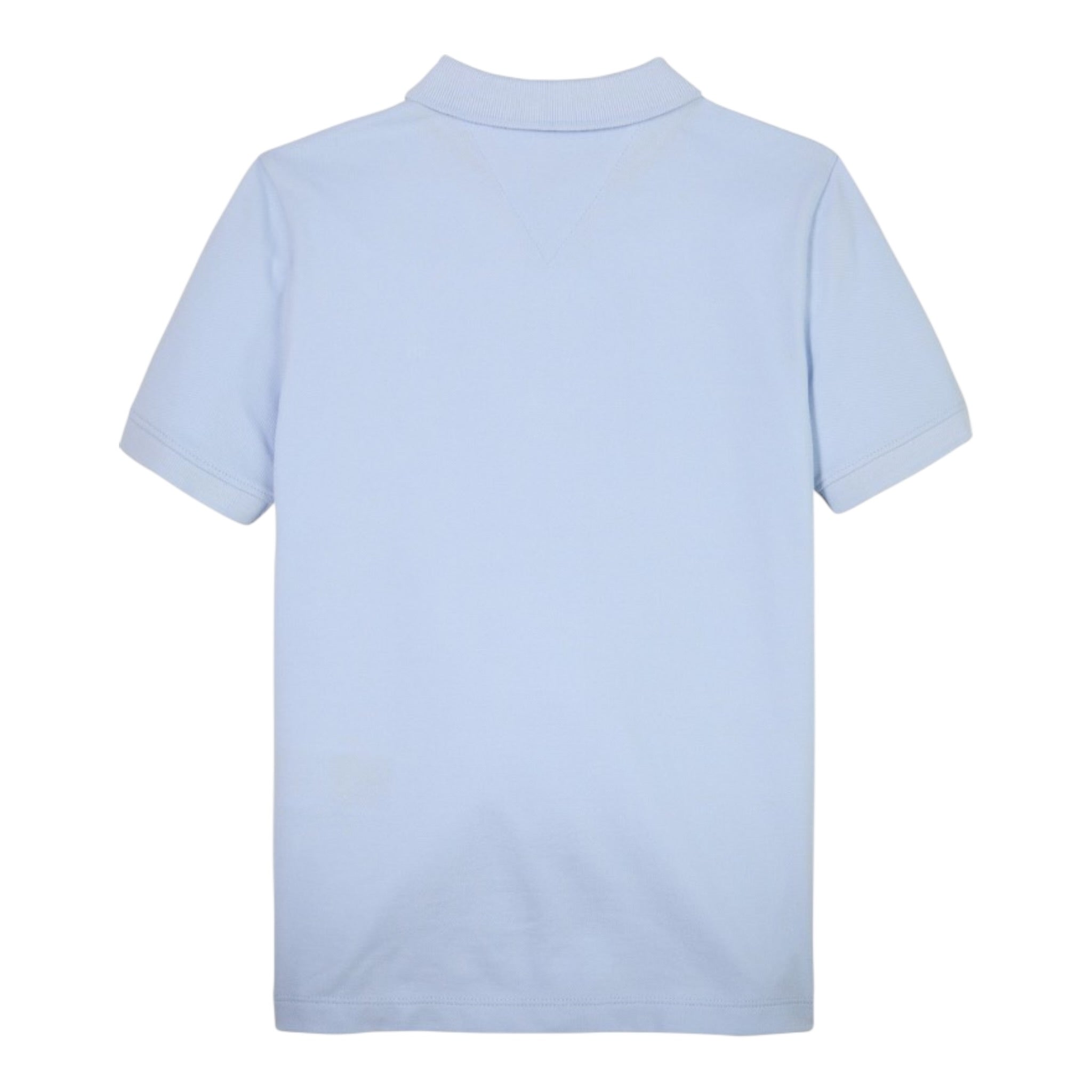 Tommy Hilfiger Polo Mezza Manica Tinta Unita per Neonato KB0KB091033 AZZURRO TOMMY HILFIGER 