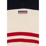 Tommy Hilfiger Felpa Multicolor con Cappuccio E Stampa per Bambino KB0KB09584 BEIGE TOMMY HILFIGER 