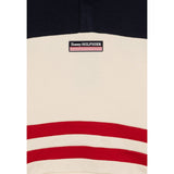 Tommy Hilfiger Felpa Multicolor con Cappuccio E Stampa per Bambino KB0KB09584 BEIGE TOMMY HILFIGER 