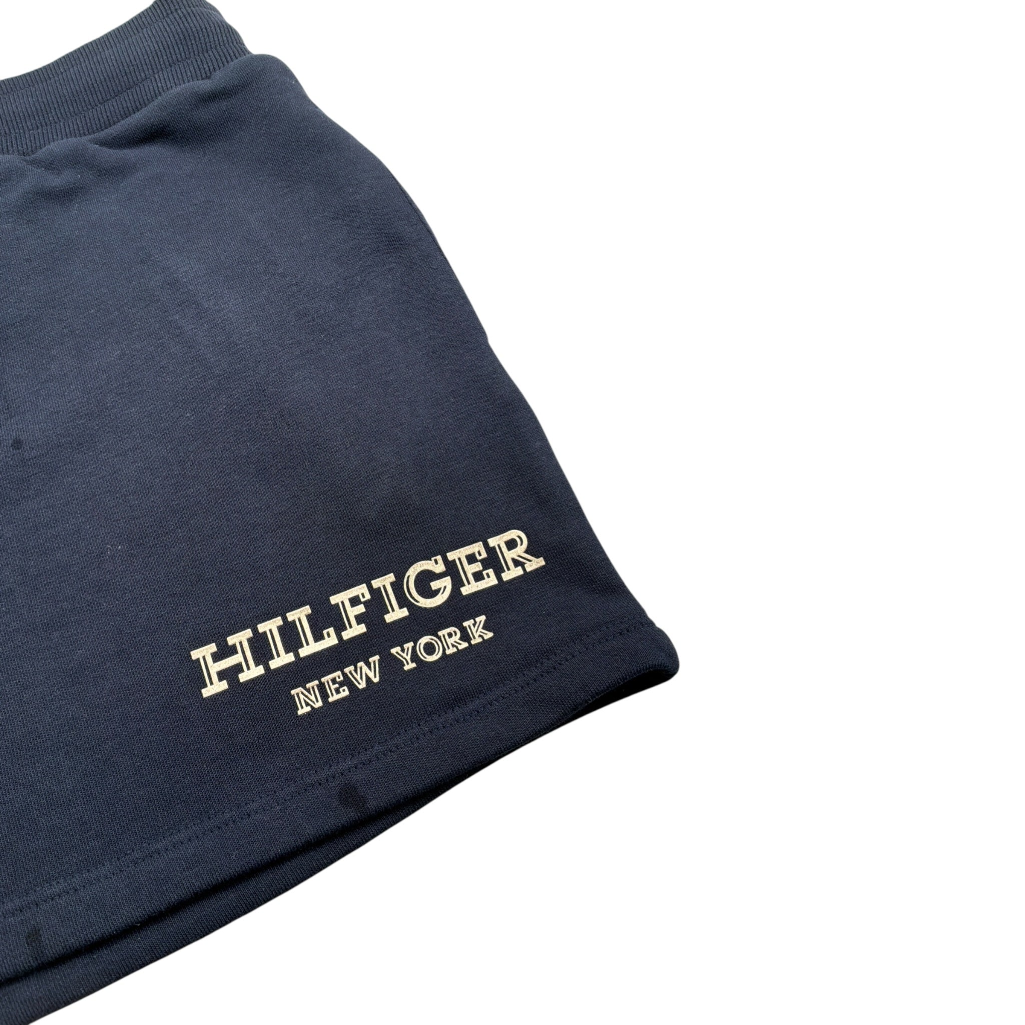 Tommy Hilfiger Bermuda Tuta tinta unita con Elstico In Vita Blu per Bambino KG0KG07827 BLU TOMMY HILFIGER 