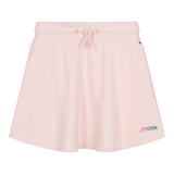 Tommy Hilfiger gonnaTinta Unita con Stampa per Bambina KG0KG07850 ROSA TOMMY HILFIGER 