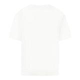 Trussardi T-Shirt Tinta Unita con Stampa per Bambino TBP25030TSJ BIANCO TRUSSARDI 