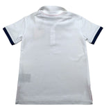 Trussardi Polo Mezza Manica Tinta Unita con Logo per Bambino TBP26006PO BIANCO TRUSSARDI 