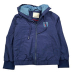 Trussardi Giubbino Tinta Unita con Cappuccio per Bambino TBP26024GB BLU TRUSSARDI 