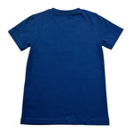 Trussardi T-Shirt Girocollo Tinta Unita con Stampa per Bambino TBP26038TS BLU TRUSSARDI 
