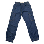 Trussardi Jeans Tinta Unita con Elastico In Vita per Bambino TBP26052PA BLU TRUSSARDI 