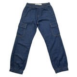 Trussardi Jeans Tinta Unita con Elastico In Vita per Bambino TBP26052PA BLU TRUSSARDI 