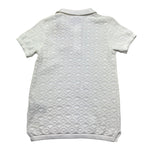 Trussardi Polo Mezza Manica Tinta Unita per Bambino TBP26081PO BIANCO TRUSSARDI 