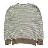 Trussardi Maglia Girocollo Fantasia A Righe per Bambino TBP2615MA BEIGE TRUSSARDI 