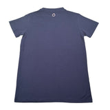 Trussardi T-Shirt Girocollo Tinta Unita con Stampa per Bambina TGP25004TS BLU TRUSSARDI 