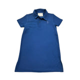 Trussardi Abito Giromanica Tinta Unita per Bambina TGP26006VE BLU TRUSSARDI 