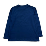Trussardi Shirt Girocollo Tinta Unita con Logo per Bambino TGP26015TS BLU TRUSSARDI 