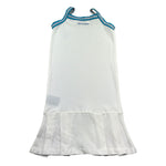 Trussardi Abito Tinta Unita con Profili Logati per Bambina TGP26071VE BIANCO TRUSSARDI 