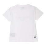Trussardi T-Shirt Girocollo Tinta Unita con Stampa per Neonato TIP25011TSX BIANCO TRUSSARDI 