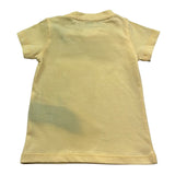 Trussardi T-Shirt Girocollo Tinta Unita con Logo per Neonato TIP26010TS GIALLO TRUSSARDI 