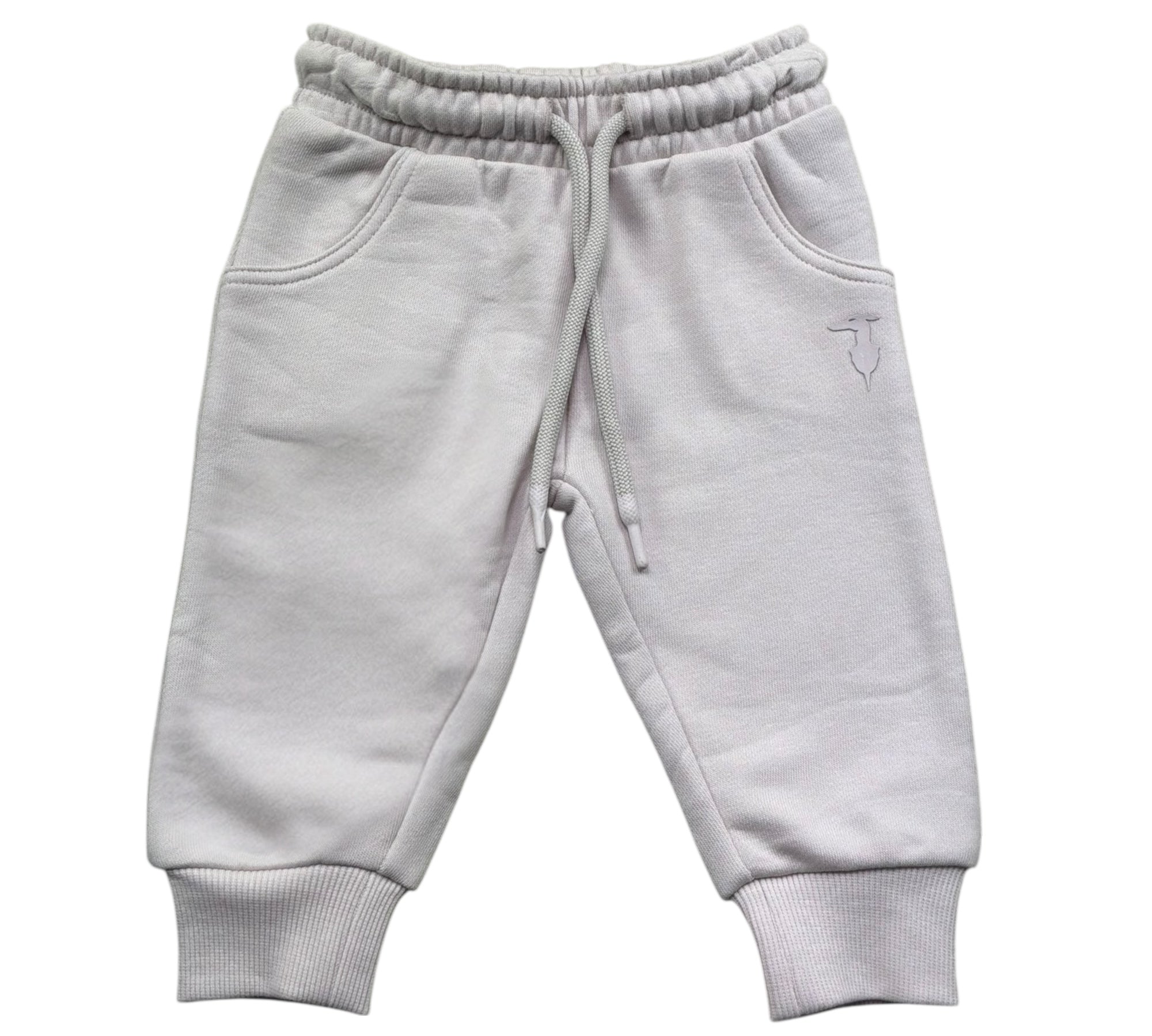 Trussardi Pantalone Tuta Tinta Unita con Logo per Neonata TIP26012PAA ROSA TRUSSARDI 