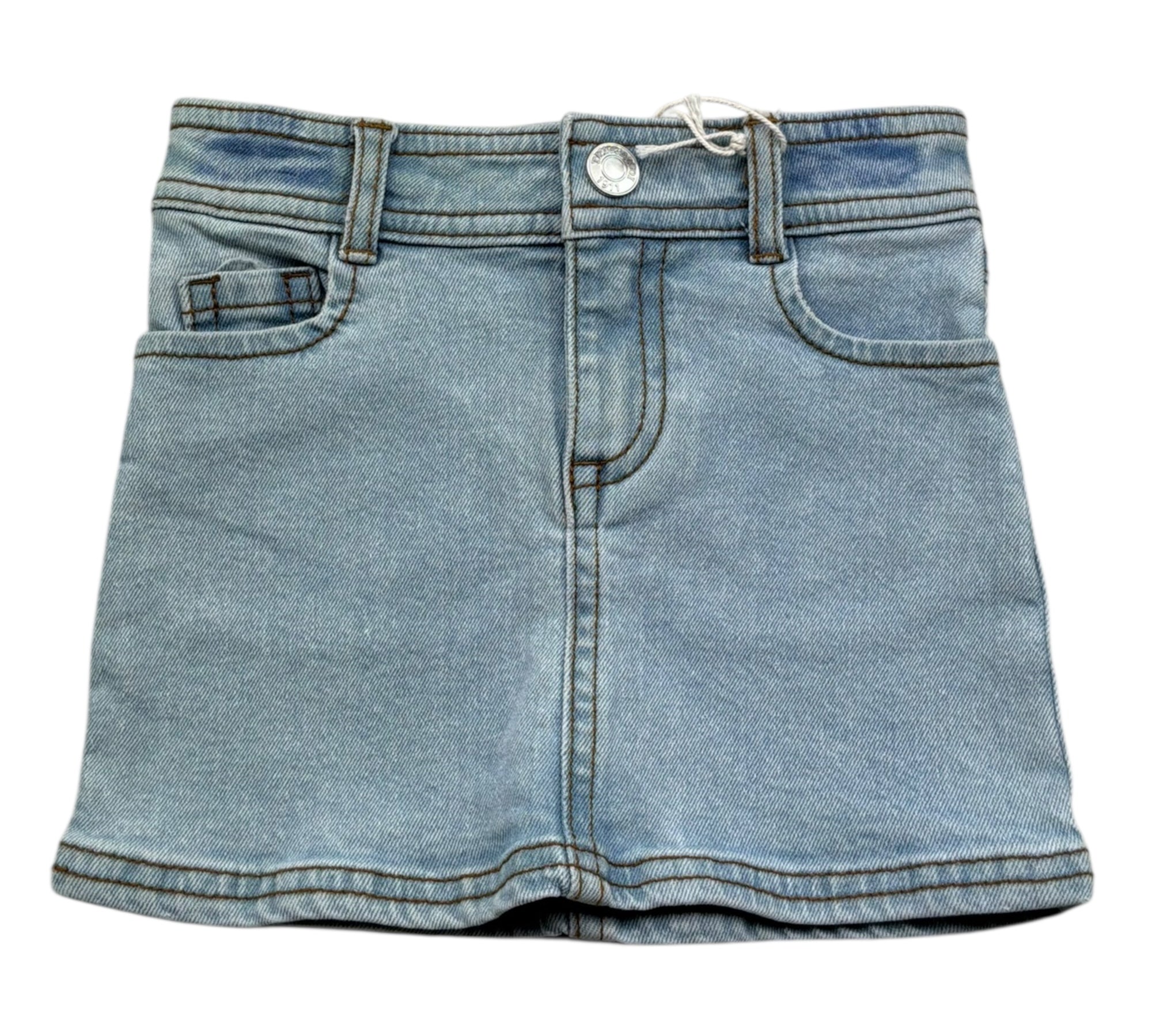 Trussardi Gonna In Denim Tinta Unita per Neonata TIP26017GO AZZURRO TRUSSARDI 