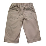 Trussardi Pantalone Tinta Unita con Elastico In Vita per Neonato TIP26114PA BIEGE TRUSSARDI 