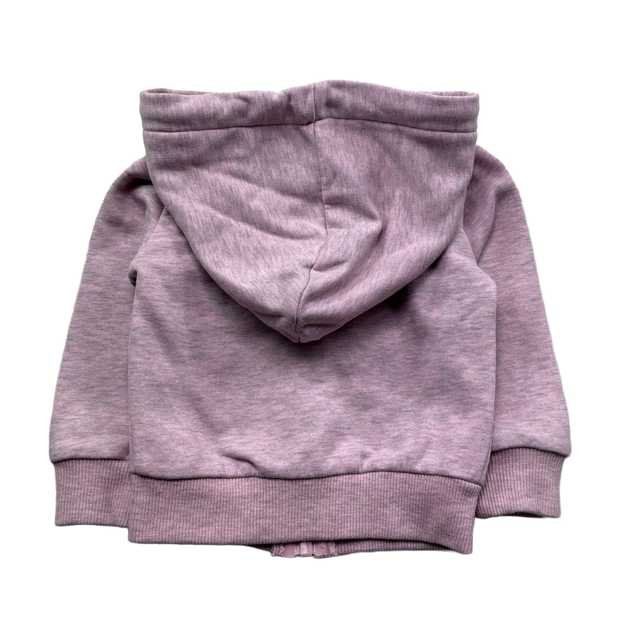 Trussardi Felpa con Zip E Cappuccio Tinta Unita per Neonata TIP26137FE ROSA TRUSSARDI 