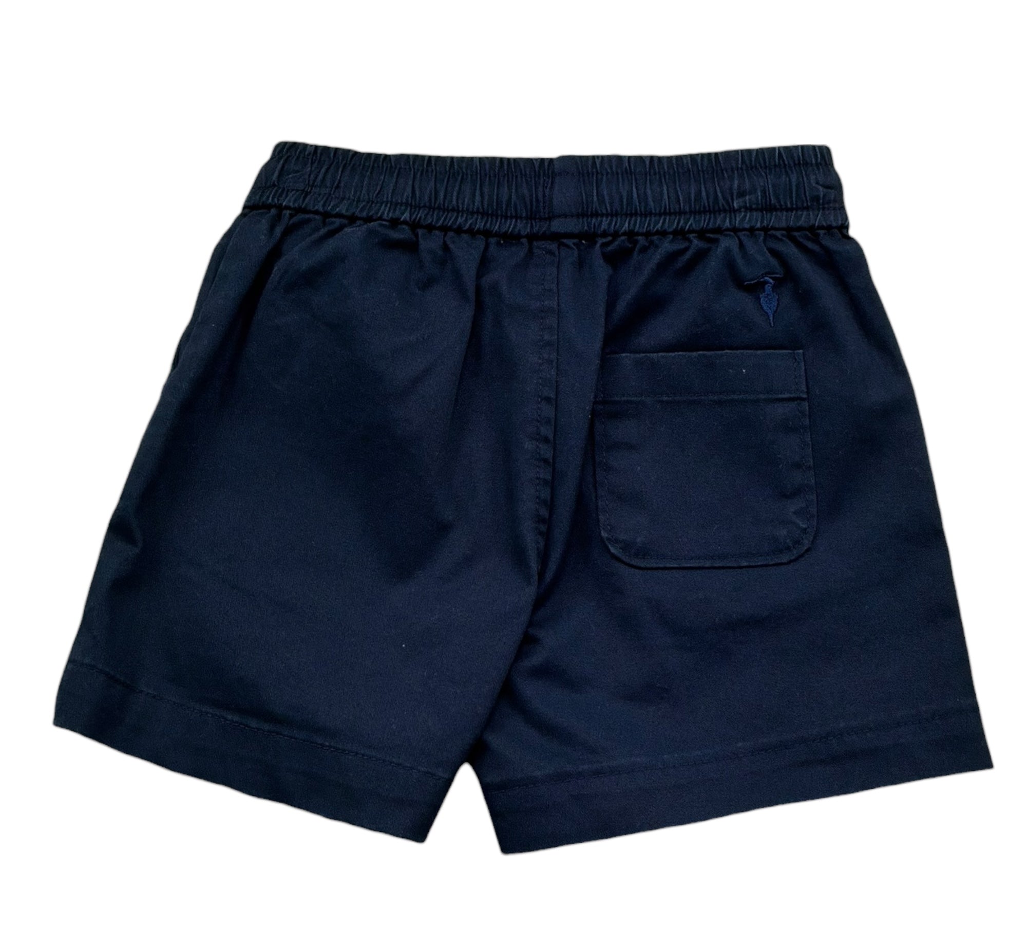 Trussardi Bermuda Tinta Unita con Elastico In Vita per Neonato TIP26146BE BLU TRUSSARDI 