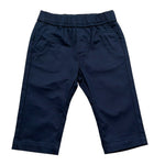 Trussardi Pantalone Tinta Unita con Elastico In Vita per Neonato TIP26148PA BLU TRUSSARDI 
