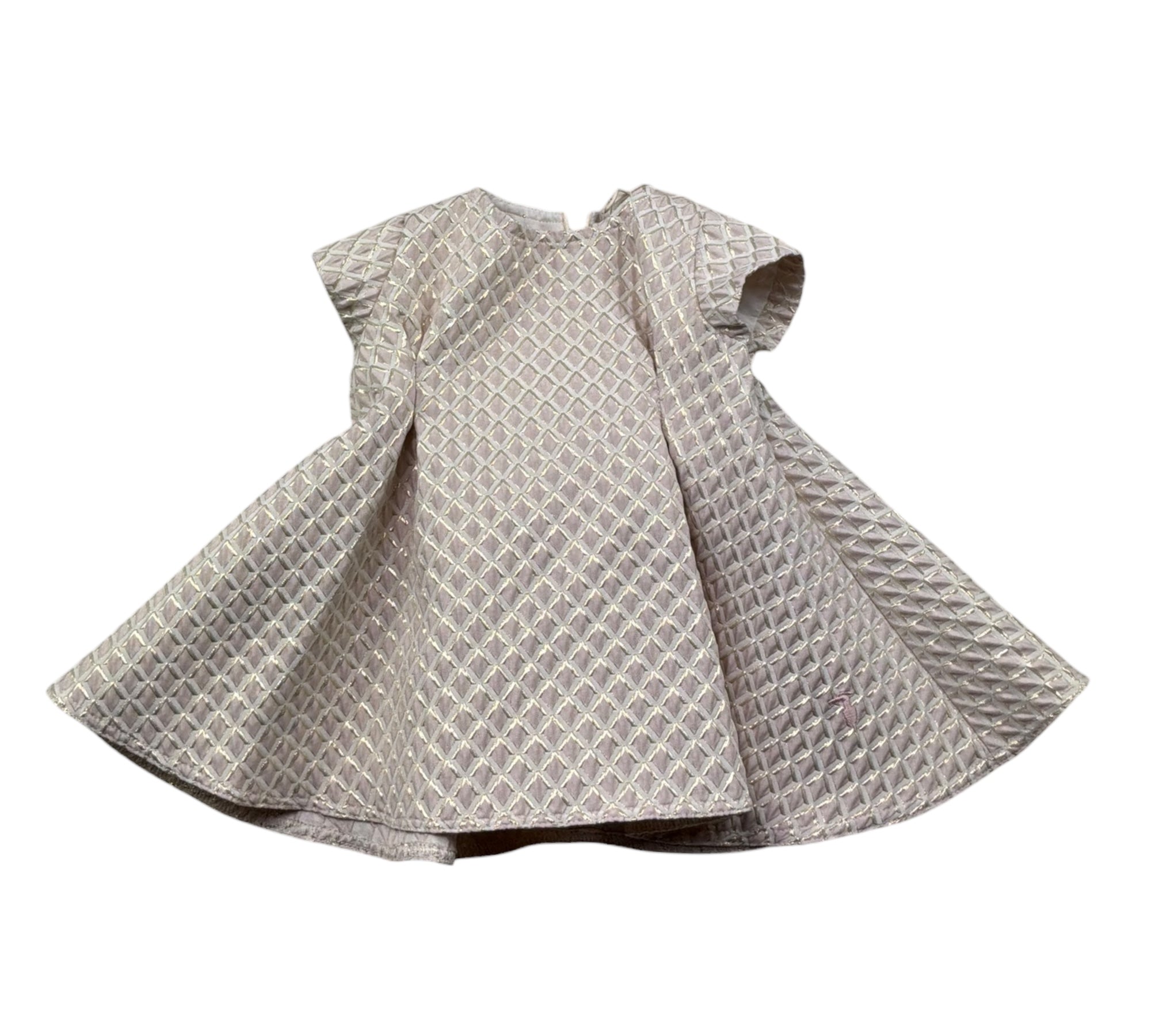 Trussardi Abito Mezza Manica Stampa Fantasia per Neonata TIP26150VE ROSA TRUSSARDI 