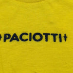 Trussardi T-Shirt Tinta Unita Girocollo con Stampa per Neonato TSP1143B GIALLO TRUSSARDI 