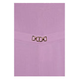 Twinset Tuta Intera Tinta Unita con Logo per Bambina 251GJ3QW1X LILLA TWINSET 