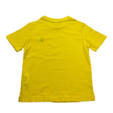 U.S. Polo Assn T-Shirt Girocollo Tinta Unita con Logo per Neonato US41554002 GIALLO U.S. POLO ASSN 
