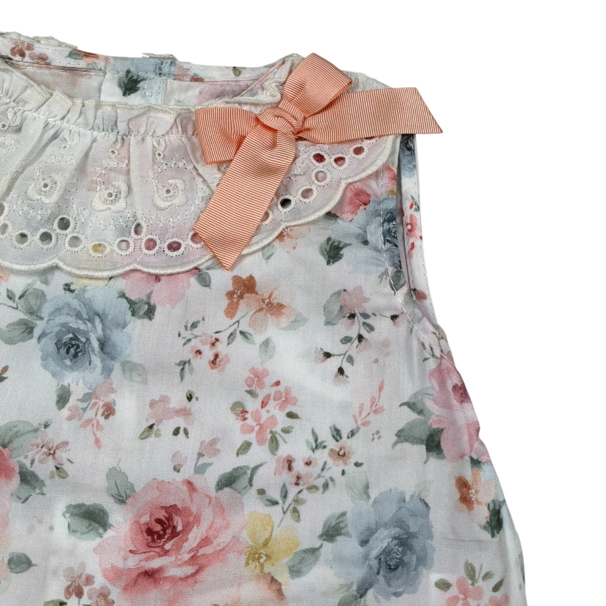 Valentina Bebes Completo 2 Pezzi Camicia-Culotte Bianco per Neonata KTM219 BIANCO VALENTINA BEBES 