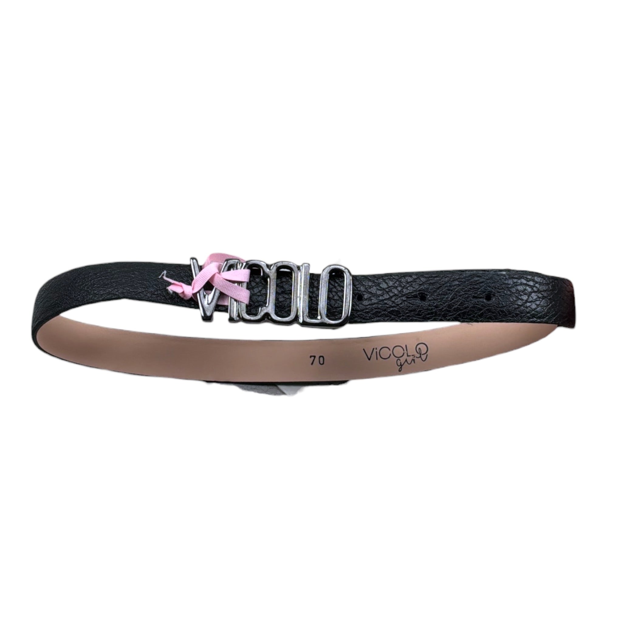 Vicolo Cintura Tinta Unita per Bambina 3141AB00163 NERO VICOLO 