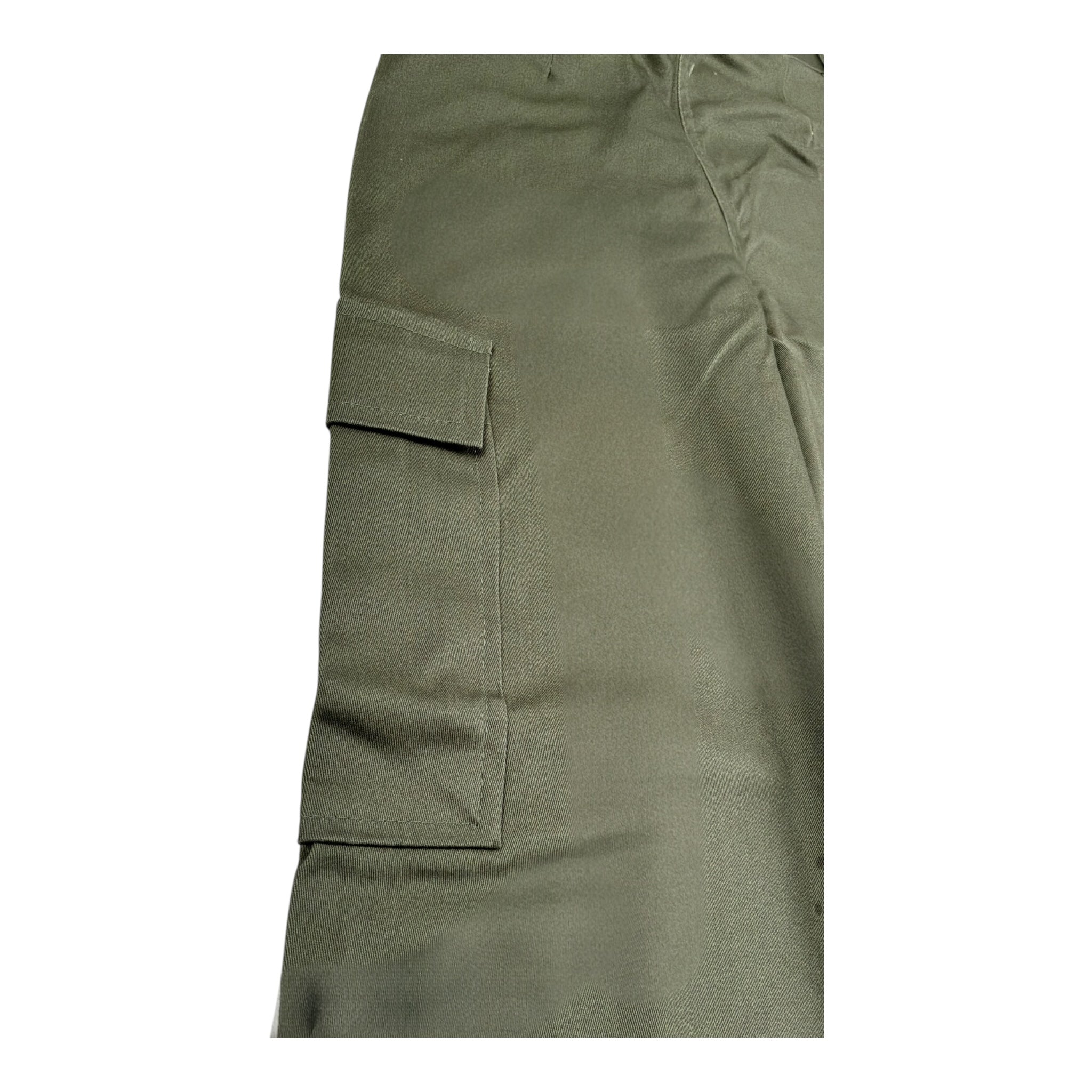 Vicolo Pantalone Tinta Unita Modello Palazzo  per Bambina 3141P1184 VERDE VICOLO 