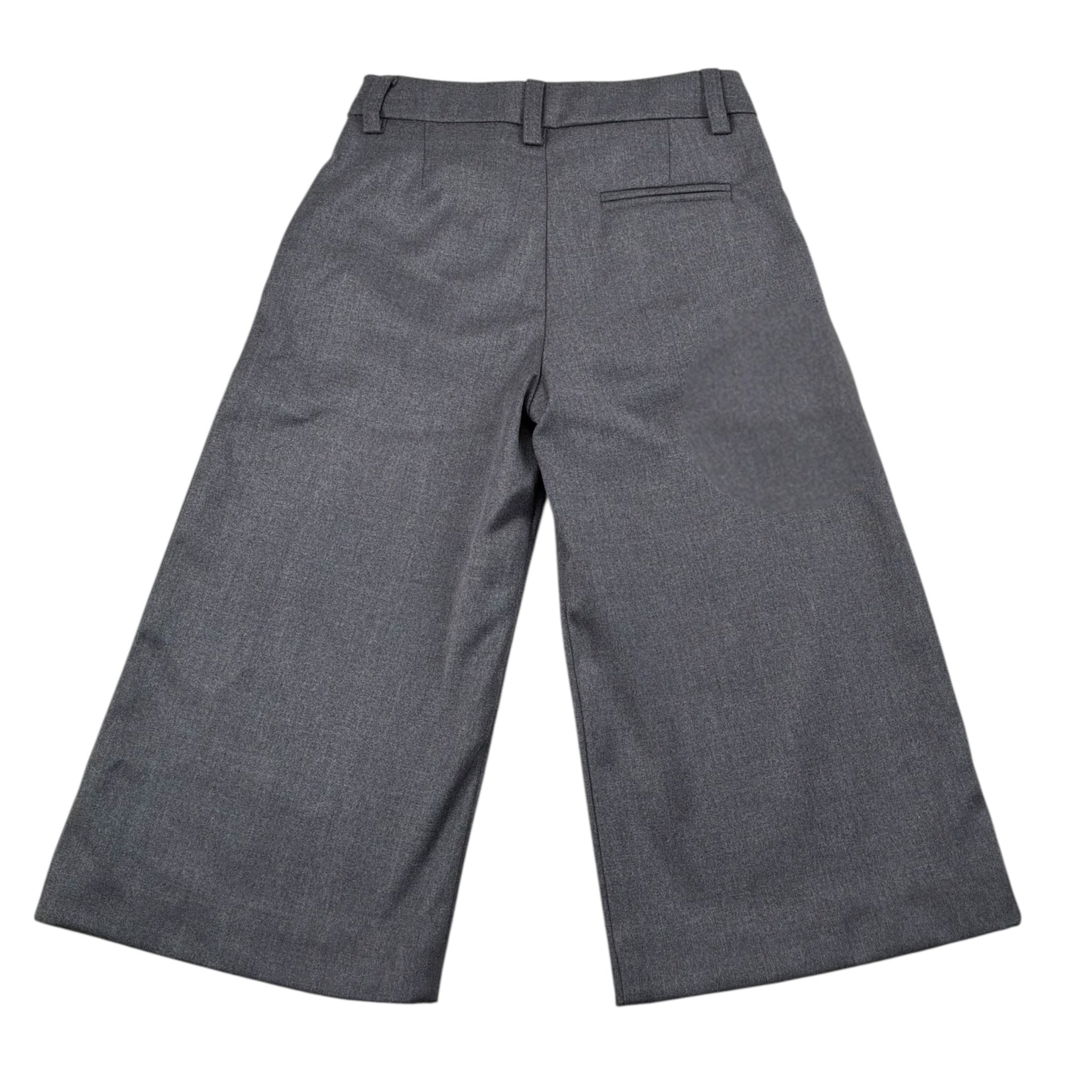 Vicolo Pantalone Tinta Unita Modello Palazzo per Neonata 3141P1230 GRIGIO VICOLO 