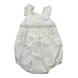 Wedoble Pagliaccetto Giromanica Tinta Unita per Neonata 005152293 BIANCO WEDOBLE 