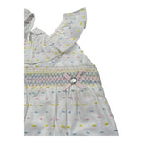 Wedoble Pagliaccetto Giromanica Tinta Unita per Neonata 005152293 BIANCO WEDOBLE 