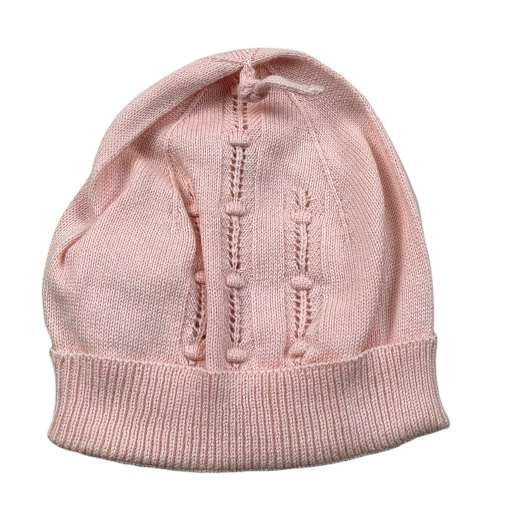 Wedoble Cappello Tinta Unita con Trafori per Neonata V2401307A ROSA WEDOBLE 