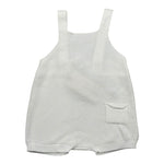 Wedoble Salopette Tinta Unita con Taschino per Neonato V24033035B BIANCO WEDOBLE 